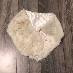 Faux fur wrap